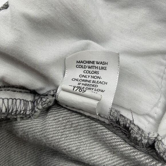 J. Jill Women's Slim Leg Stretch Jeans Size 14 Tall Light Gray - Picture 5 of 9